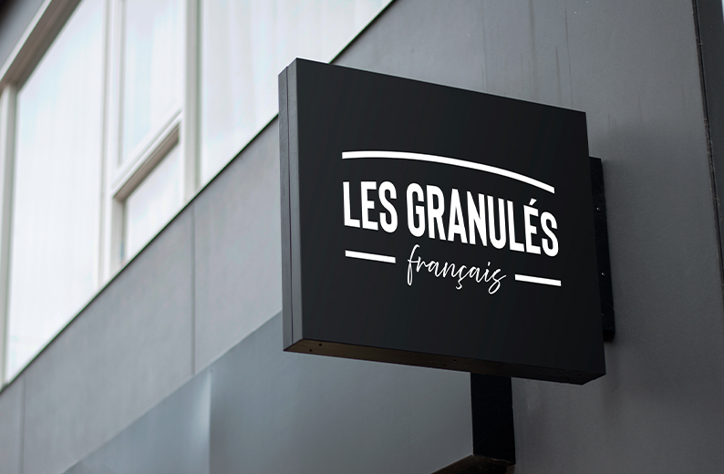 identité visuelle – Les Granulés Français