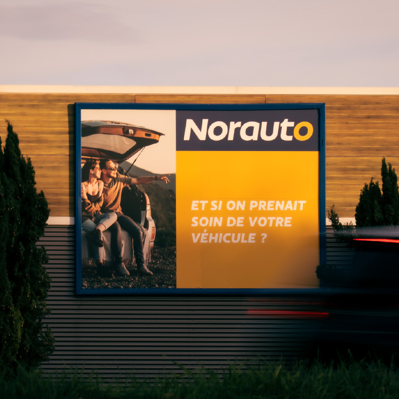 Panneau Norauto Verniolle