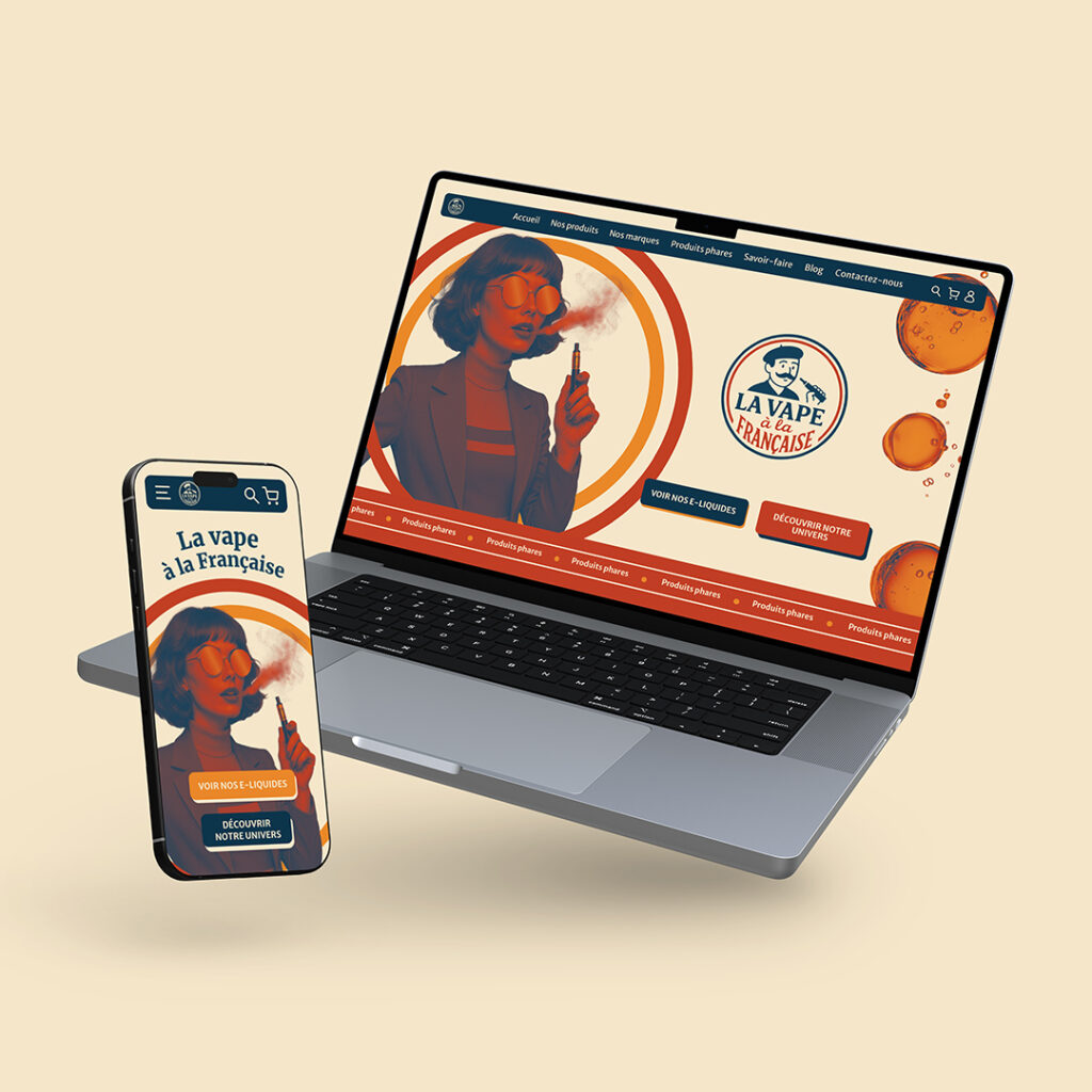 Design de site internet sur mesure