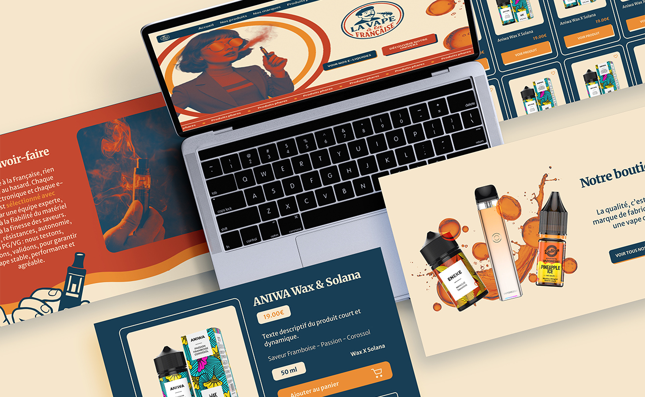 Design de site internet sur mesure