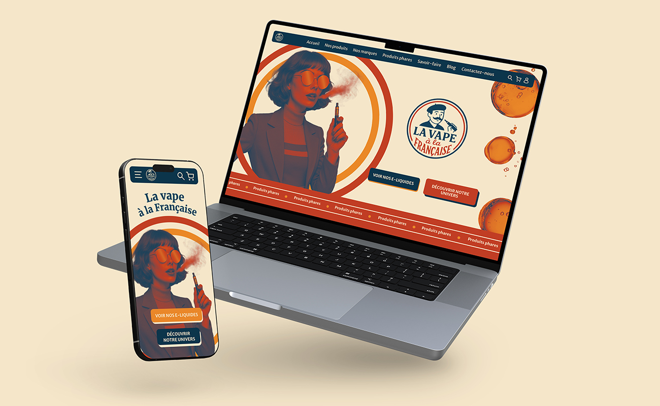 Design de site internet sur mesure